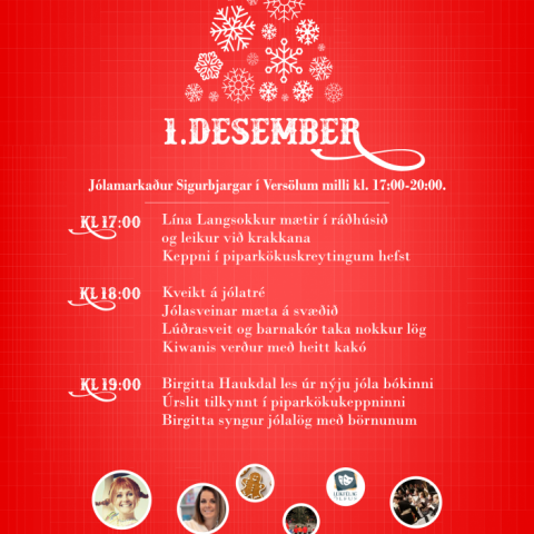 1.desember - jólahátíð