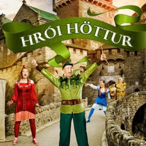 Hrói Höttur - leiksýning í íþróttahúsinu