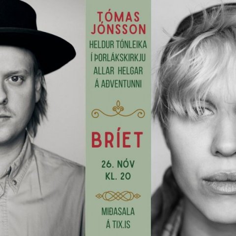 Bríet og Tómas Jónsson