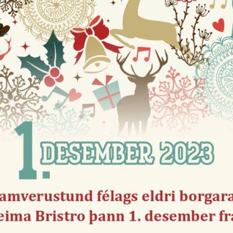 Samverustund félags eldri borgara