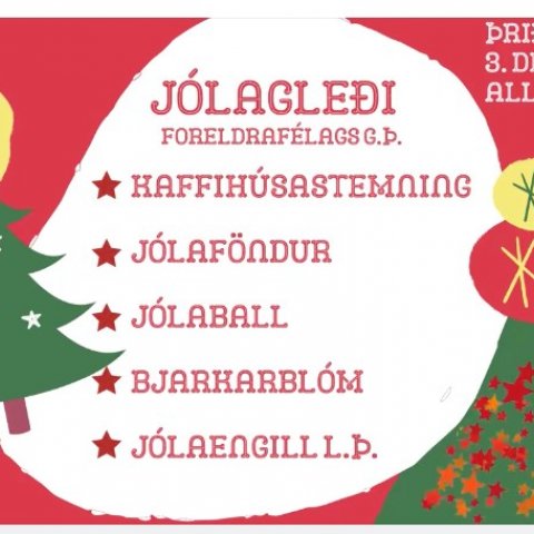 Jólagleði foreldrafélags Grunnskólans