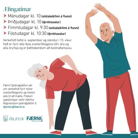 Hreyfing eldri borgara og öryrkja í Ölfusi