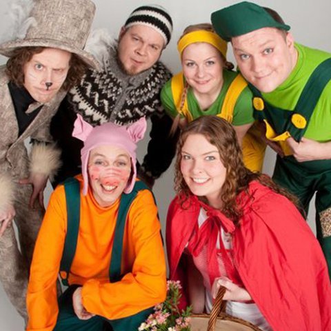 Leikhópurinn Lotta í Skrúðgarðinum