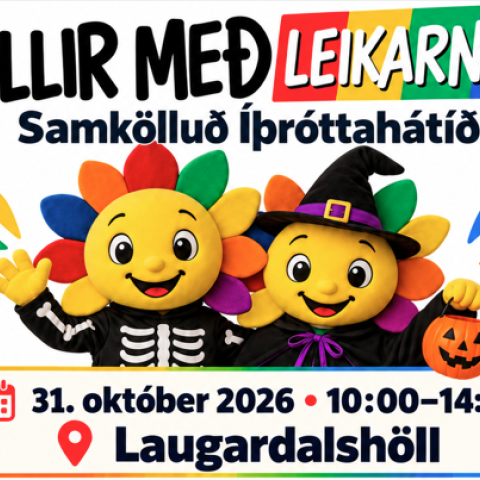 ALLIR MEÐ leikarnir - íþróttahátíð