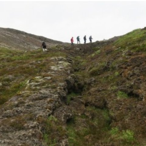 Ferðamálafélagið - ganga - Þurárhraun