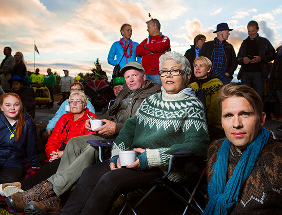 Stemningin í þorpinu