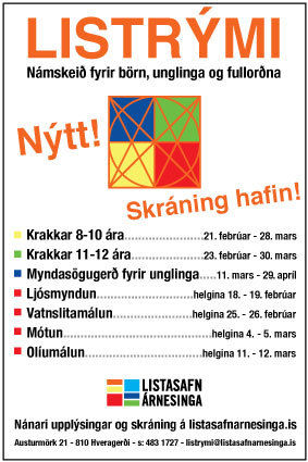 Listnámskeið