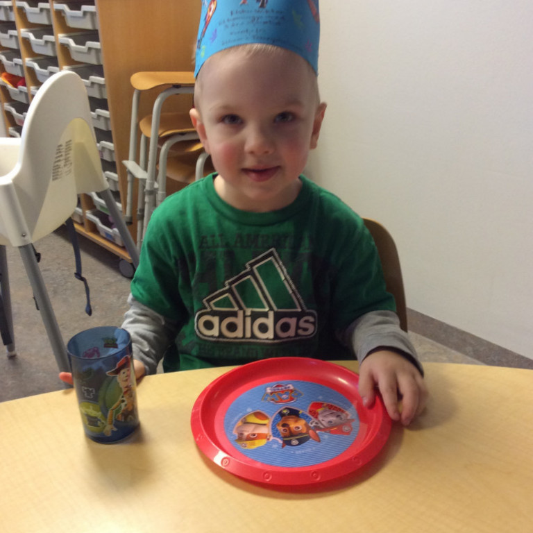 Wiktor varð 3 ára þann 4. janúar