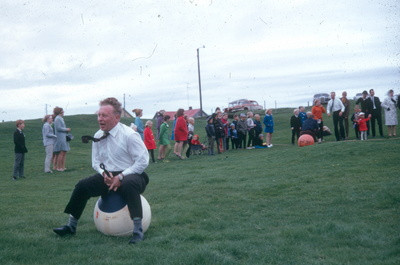 Myndir teknar á 17. júní skemmtun árið 1968.