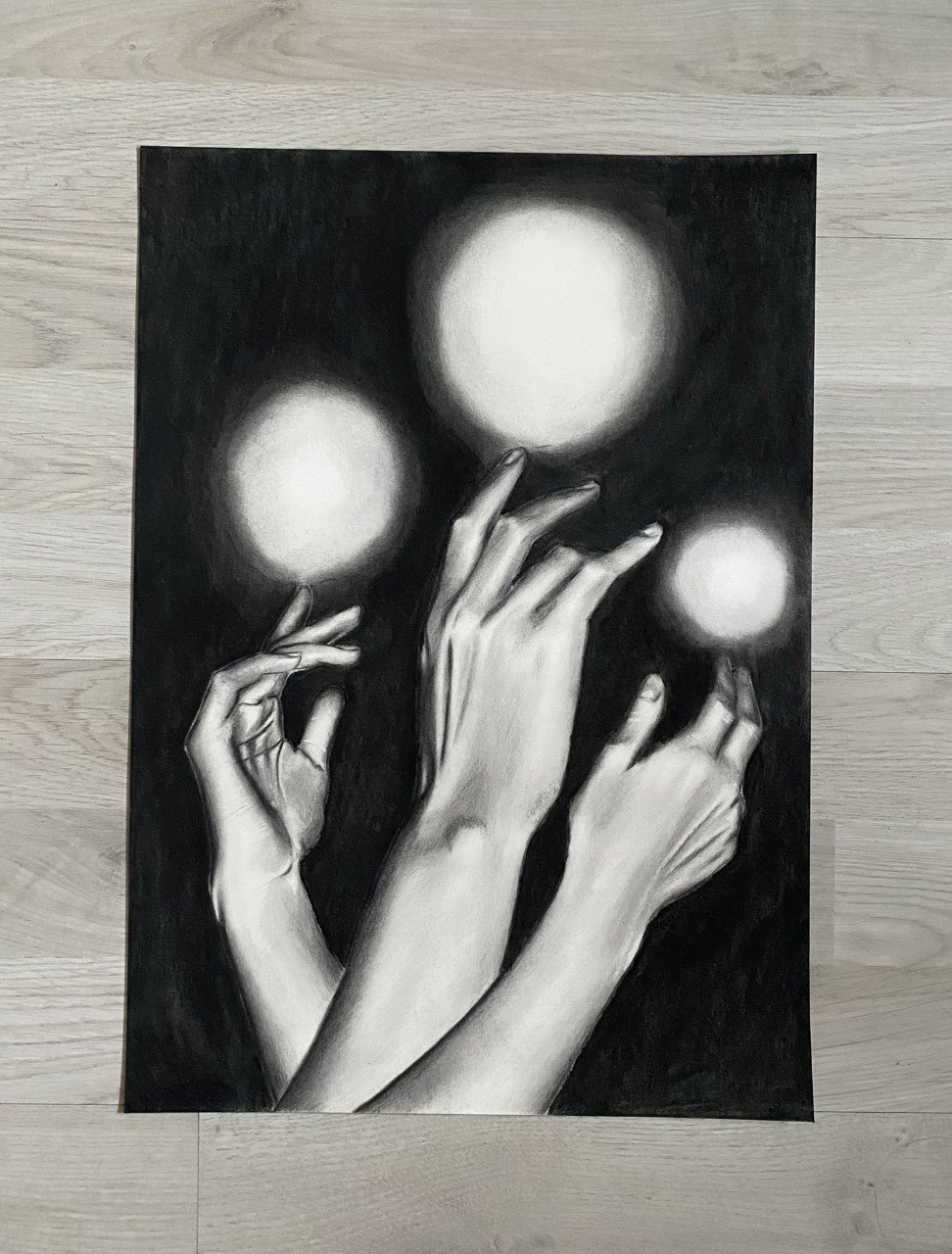 Sýning Lilju Margrétar Sigurðardóttur í Galleríinu undir stiganum