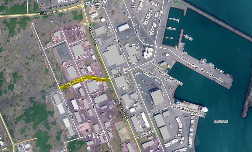 Lokun vegna malbikunar