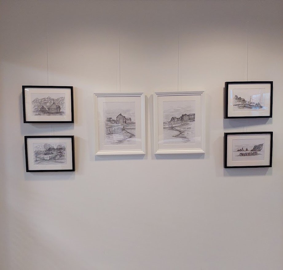 Róbert Karl og blýanturinn í Galleríinu undir stiganum