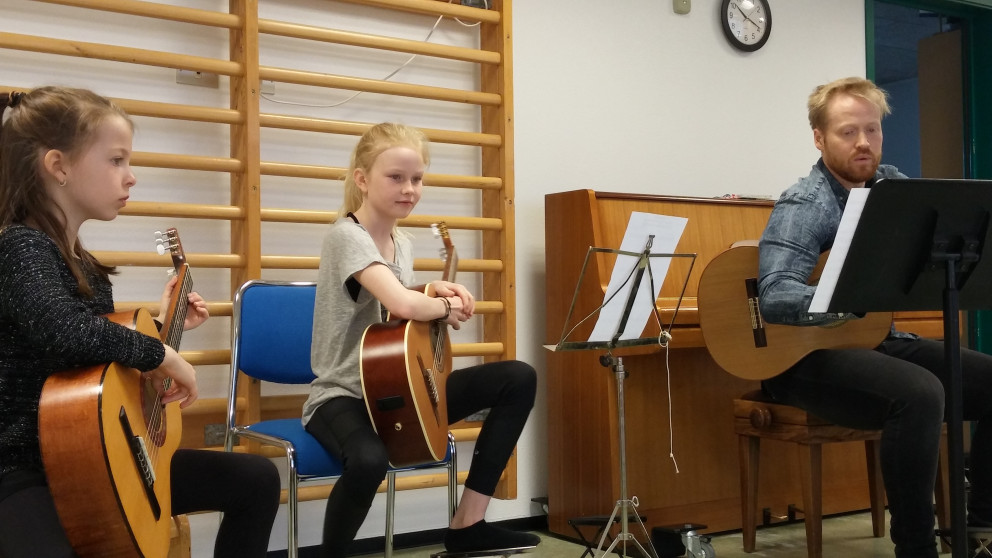 Tónlistarskólinn í heimsókn