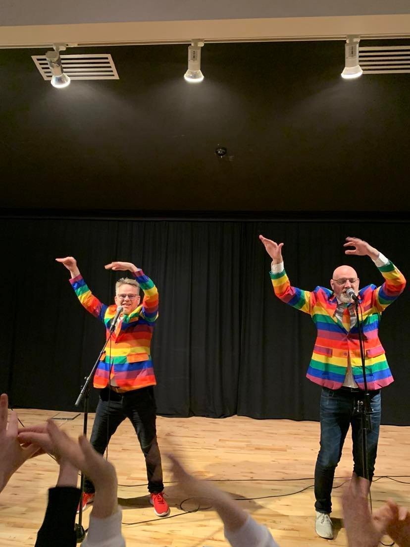 Mikið fjör með Gunna og Felix