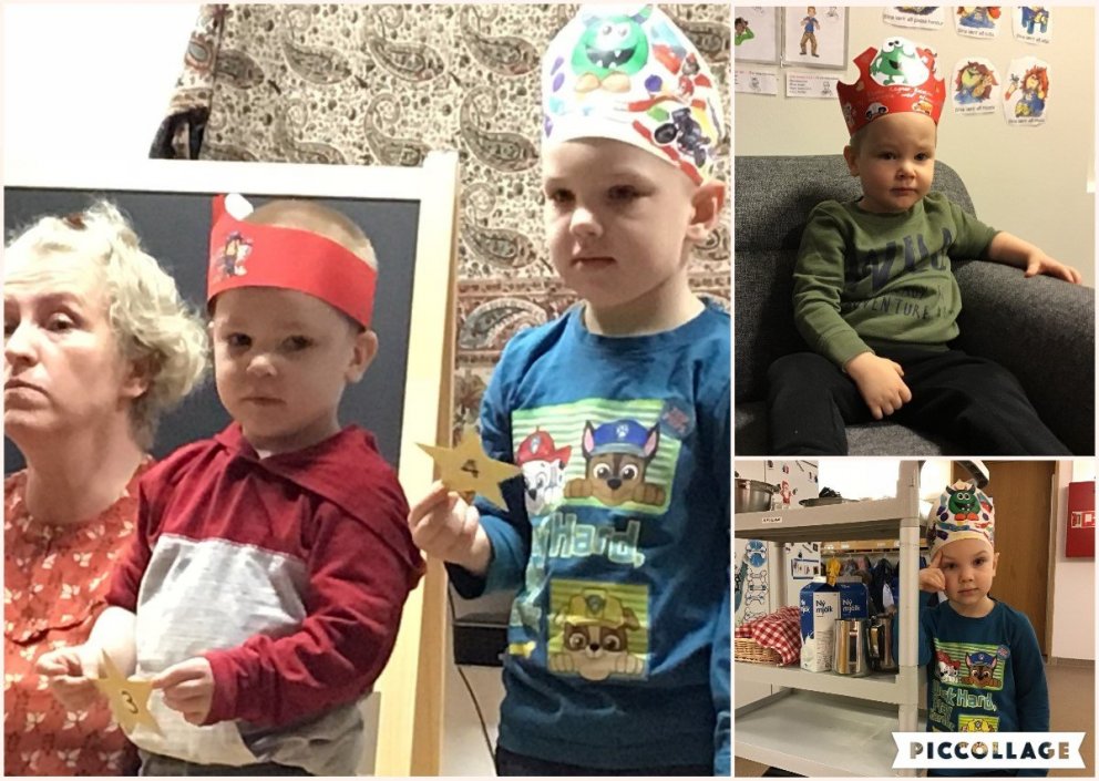 Ragnar Kristinn 3ja ára og Wiktor 4ra ára.