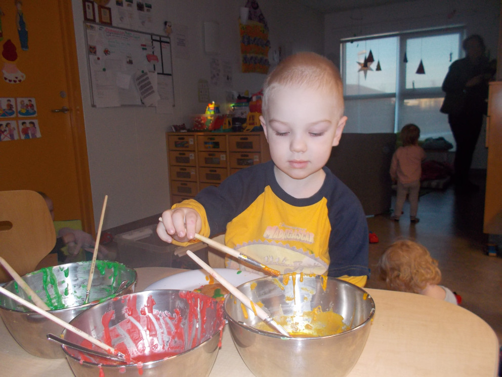 Dvergaheimar mála piparkökur