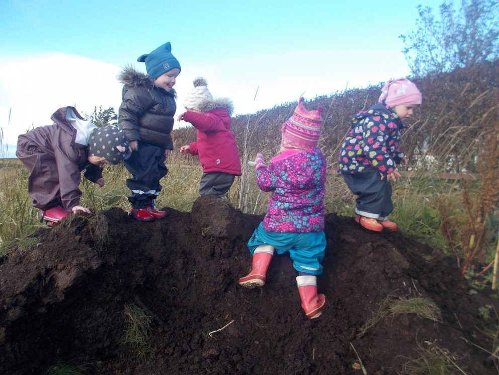 Dvergaheimar - gönguferð í móanum