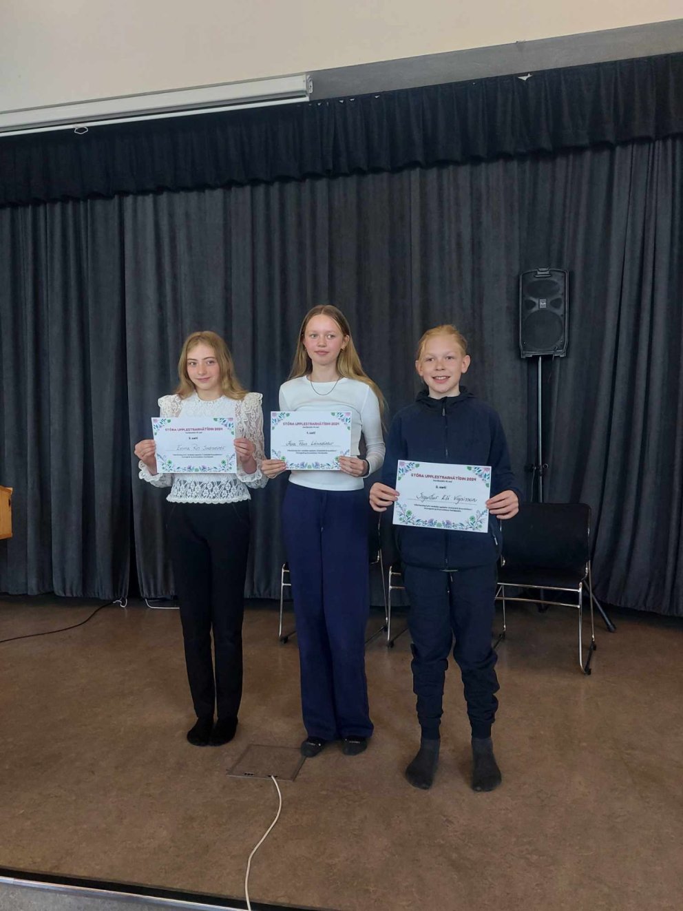 Stóra upplestrarkeppni 7. bekkjar