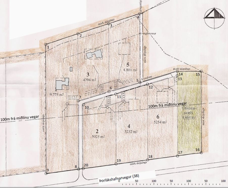 Uppfært deiliskipulag
