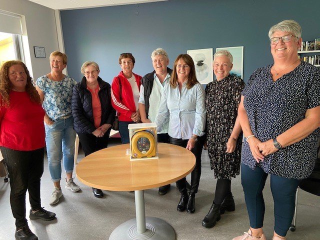 Hjartastuðtæki í skólanum