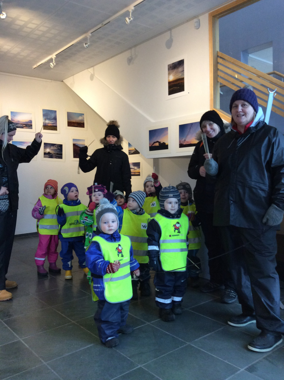 Álfaheimar - Gönguferð á bókasafnið