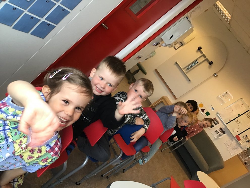 Álfaheimar - myndir af starfi í maí 2020