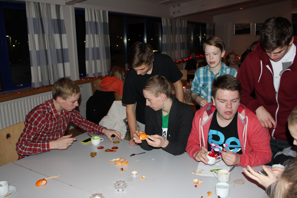 Jóló viðburður félagsmiðstöðvar 2012