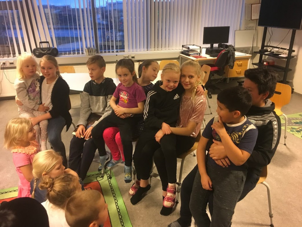 6. bekkur kom í heimsókn