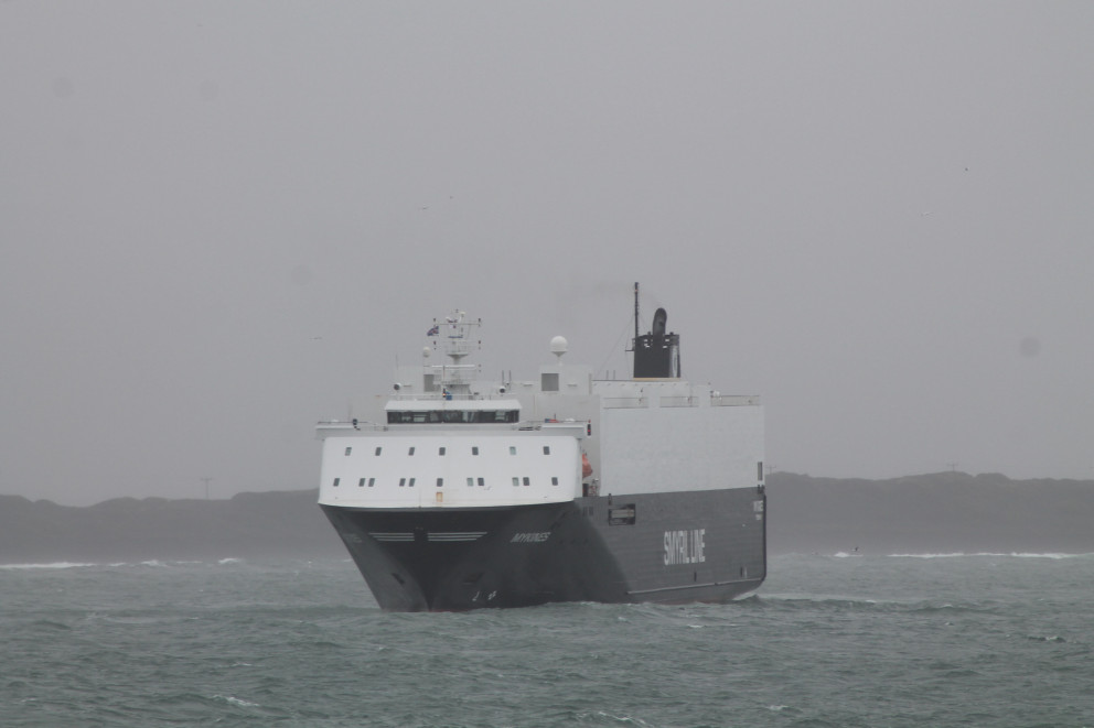 Myndasafn af komu Mykines í fyrsta sinn til Þorlákshafnar