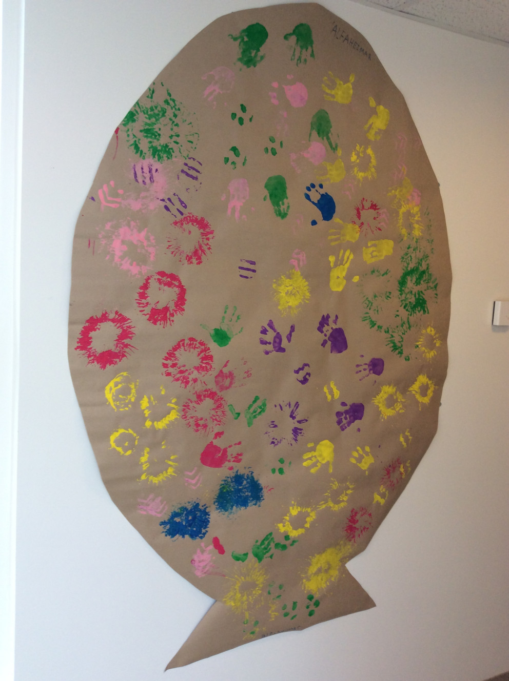 Álfaheimar - Málað á páskaegg