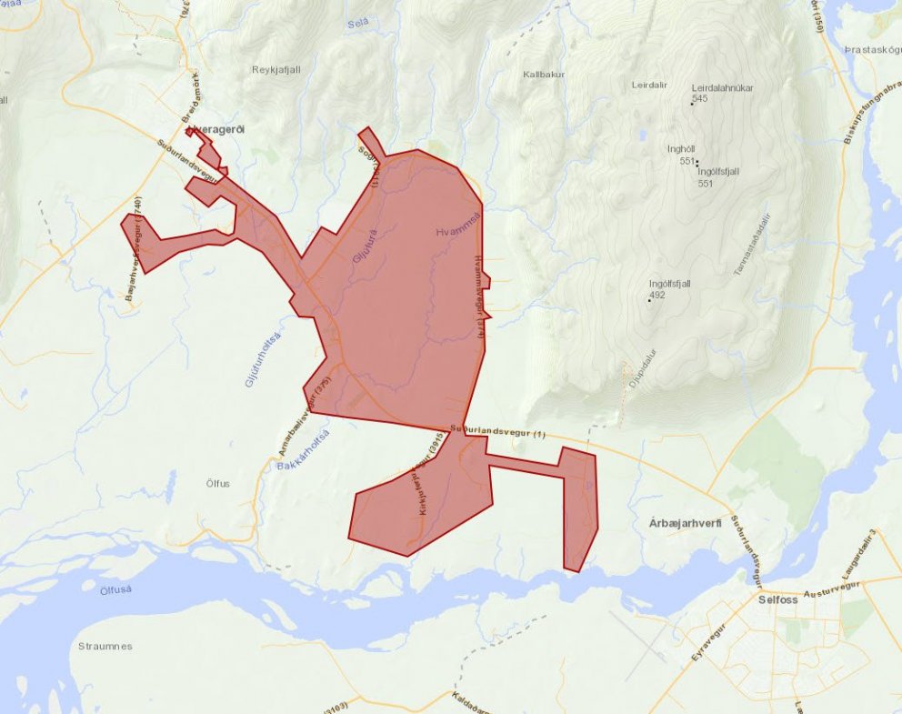 Tilkynning frá Veitum