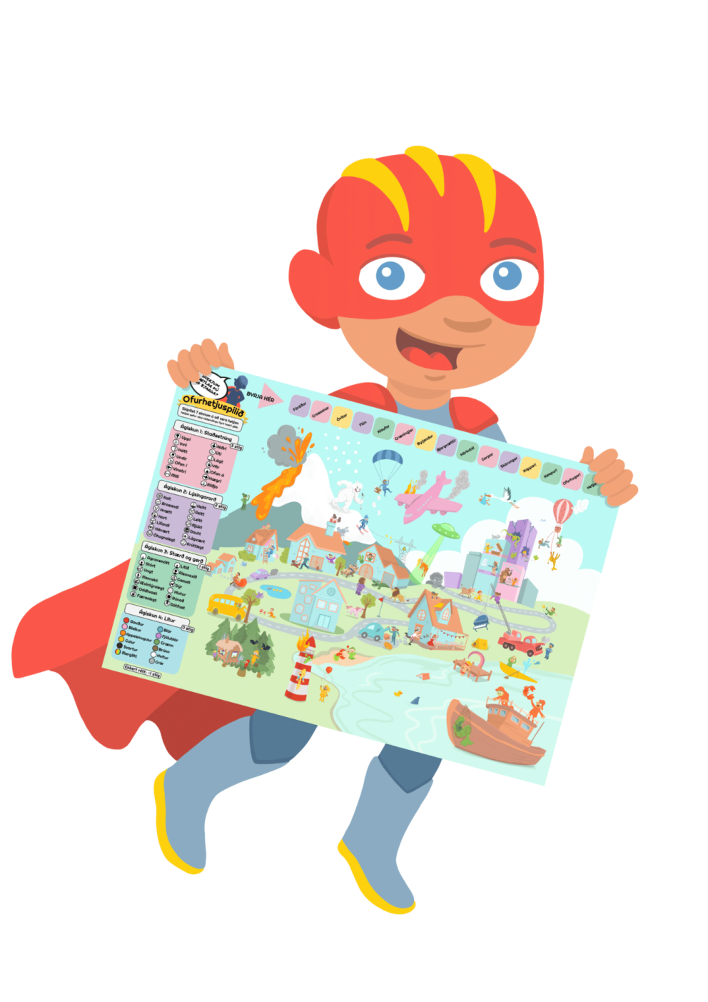 Lestrarhetjur á bókasafninu!