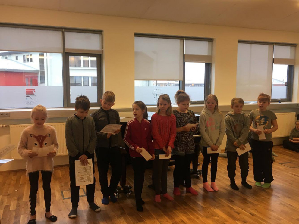 Litla upplestrarkeppnin í 4. bekk