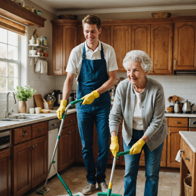 Félagsleg heimaþjónusta - fyrirkomulag er varðar aðstoð við heimilisþrif