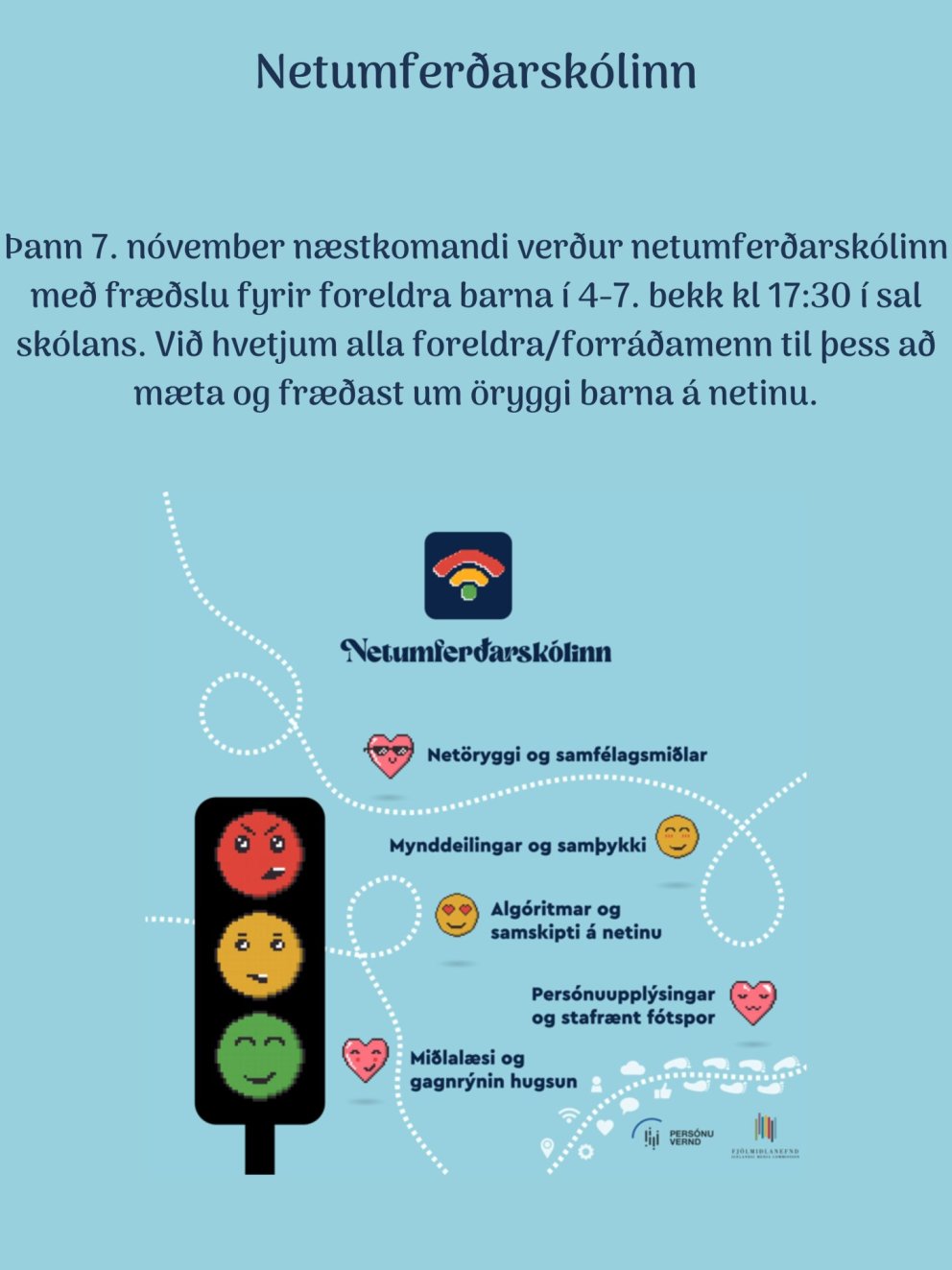 Netumferðarskólinn- foreldrafræðsla