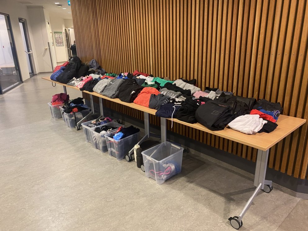 Kaffisala og óskilamunir