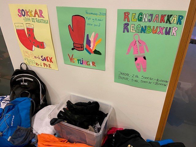 Óskilamunir kr. 550.000