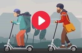 Rafhlaupahjól og fleiri farartæki