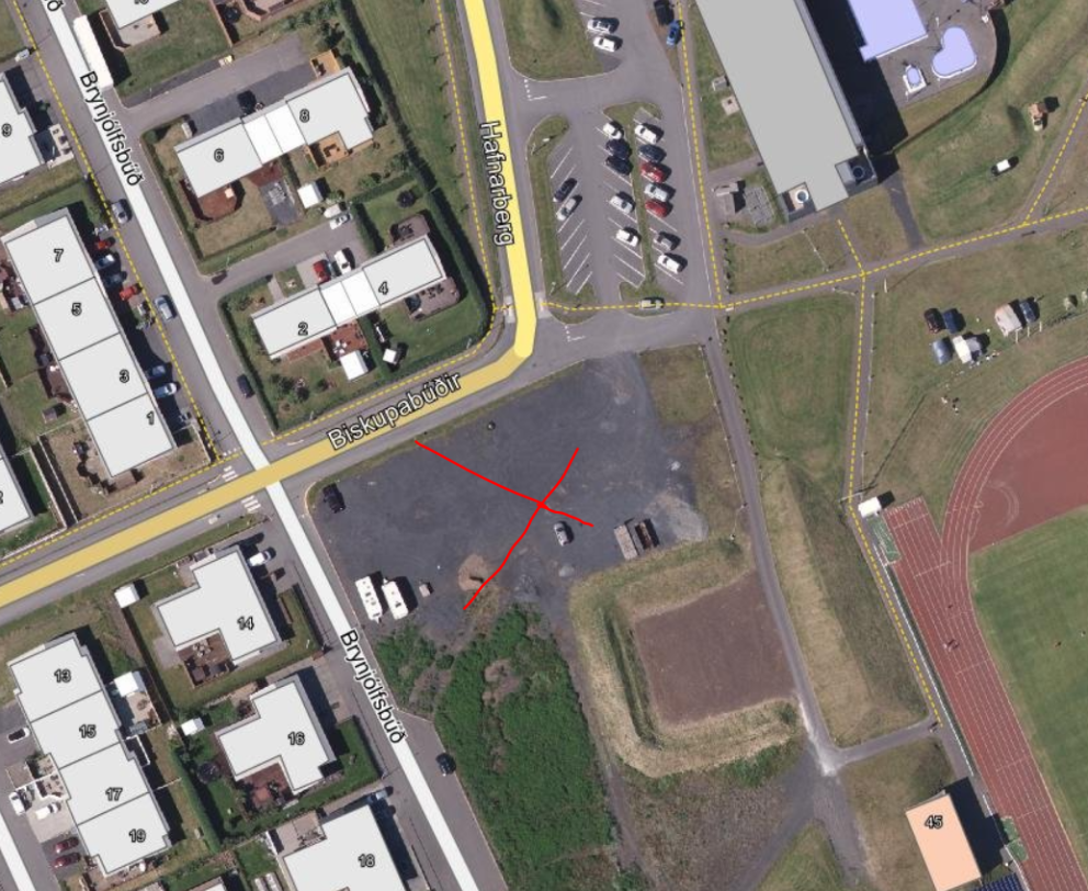 Íbúar geta nálgast sand til hálkuvarna