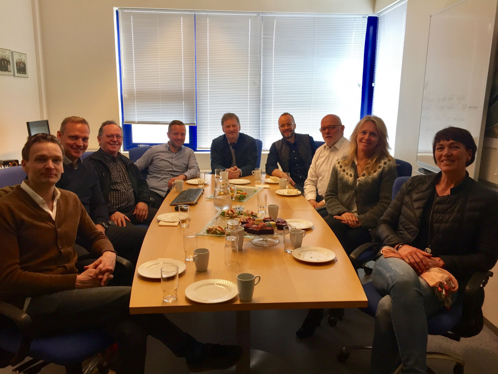 Sjávarútvegs- og landbúnaðarráðherra kíkti í heimsókn á bæjarskrifstofur Ölfuss