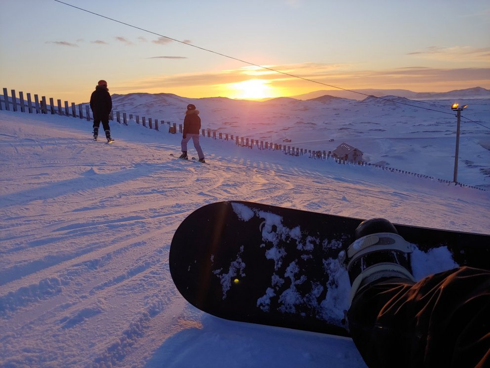 Skíðaferð nemenda í 8. - 10. bekk