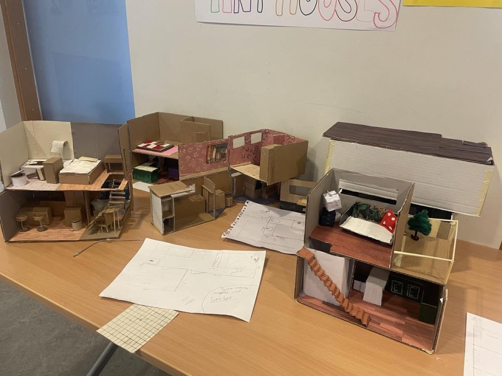 Sköpunarsmiðja - hönnun smáhýsis