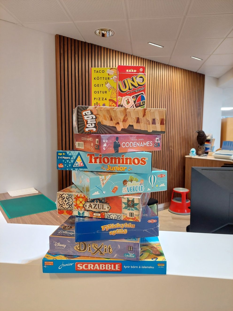 Kveðja frá Bæjarbókasafninu