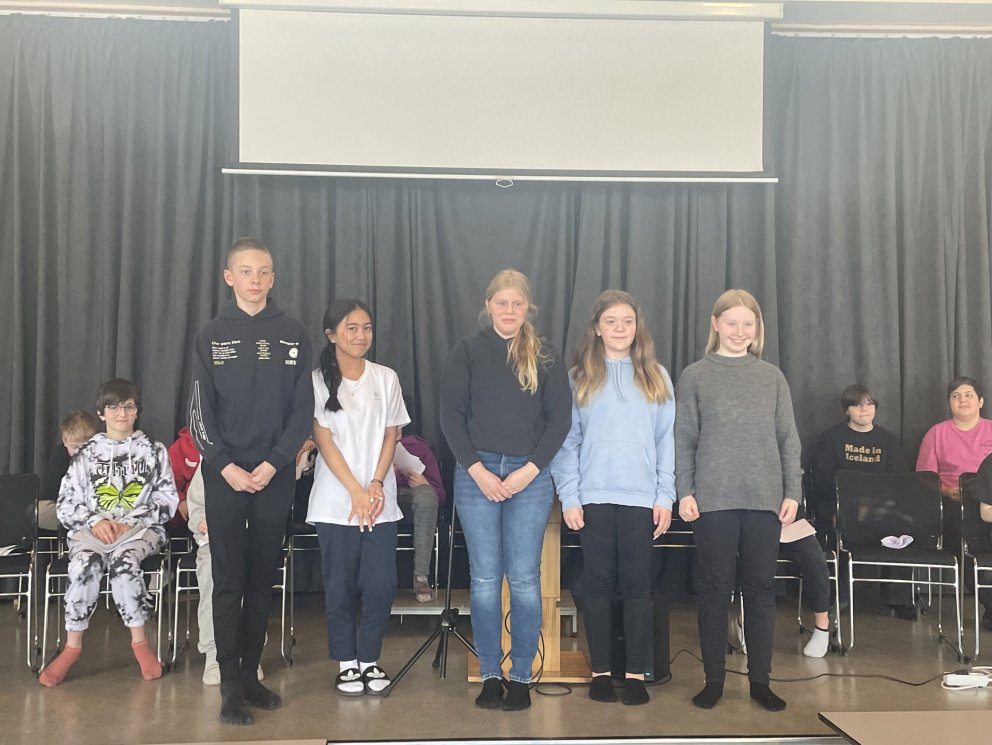 Upplestrarhátíð í 4. bekk og 7. bekk