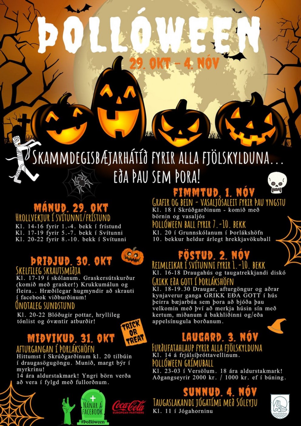 Þollóween fer vel af stað