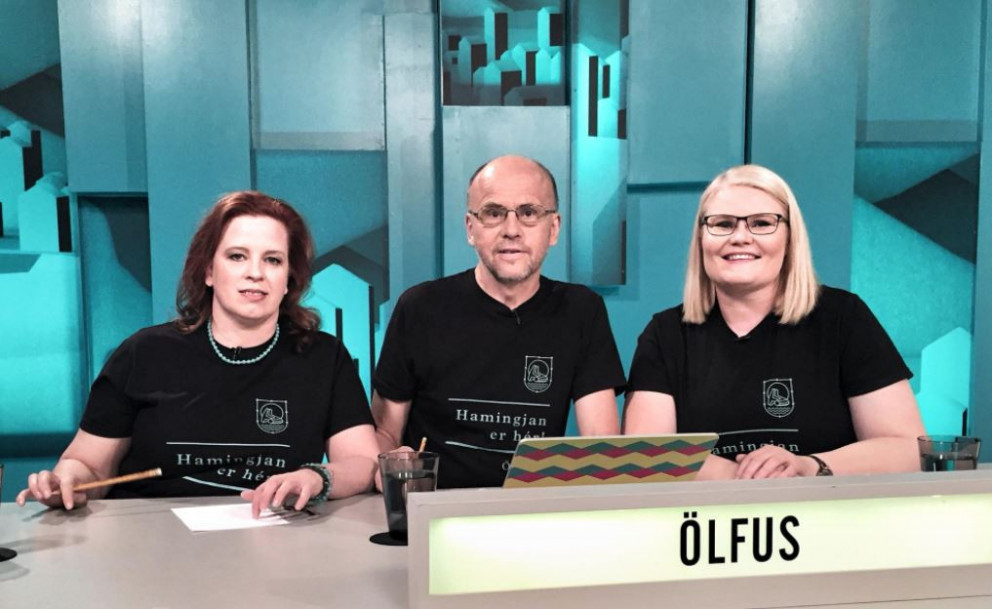 Lið Ölfuss komið áfram í undanúrslit í Útsvari!