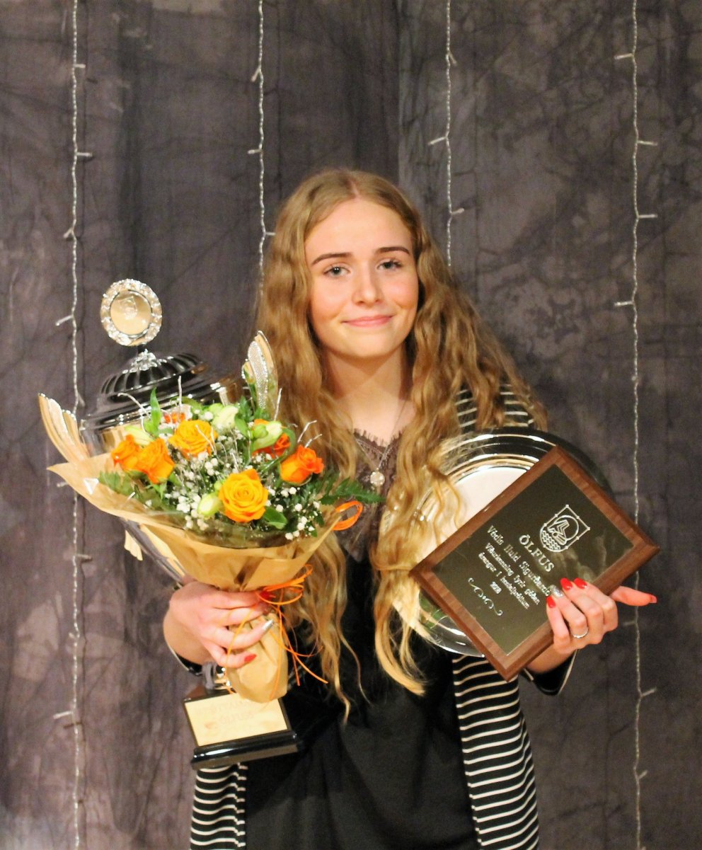Védís Huld Sigurðardóttir valin íþróttamaður Ölfuss 2018
