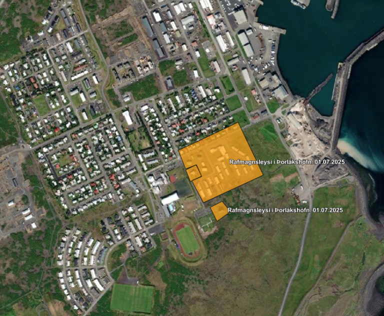 Rafmagnslaust á Egils-, Sunnu-, Mána-, og Vetrarbraut þriðjudaginn 1.júlí kl. 17:00-17:40
