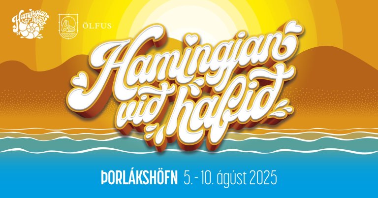 Verið velkomin á Hamingjuna við hafið