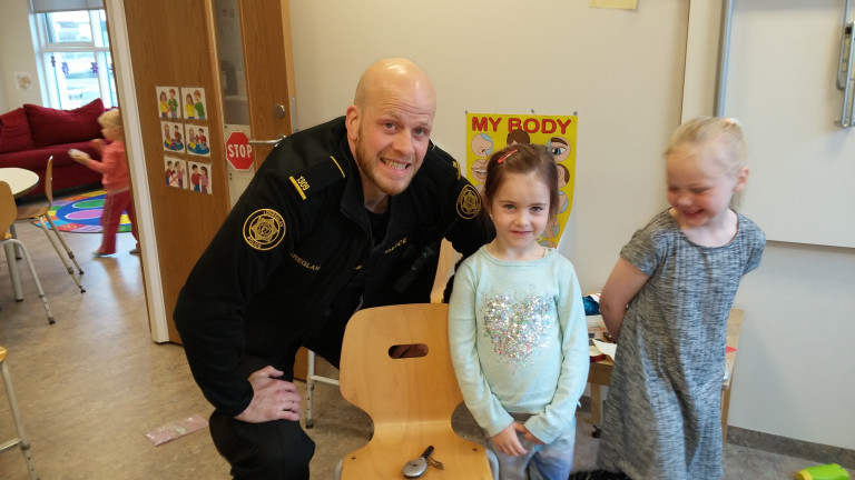 Lögreglan í heimsókn